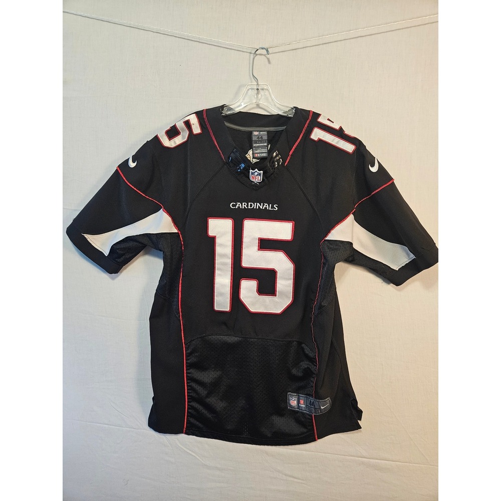 Nike Arizona Cardinals NFL On Field Jersey Black Mens Size 44 15 Football